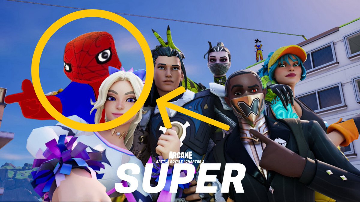 TheRealmHub's tweet image. ARCANE launches new Suped-Up season! Featuring Storm Beast, Spooder-Man, and MORE heros!🦸🔥

#Fortnite #BattleRoyale #UEFN