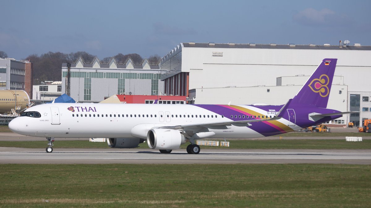 Tobias_Gudat's tweet image. #A321neo #Thai #Airways HS-TOD
MSN13073