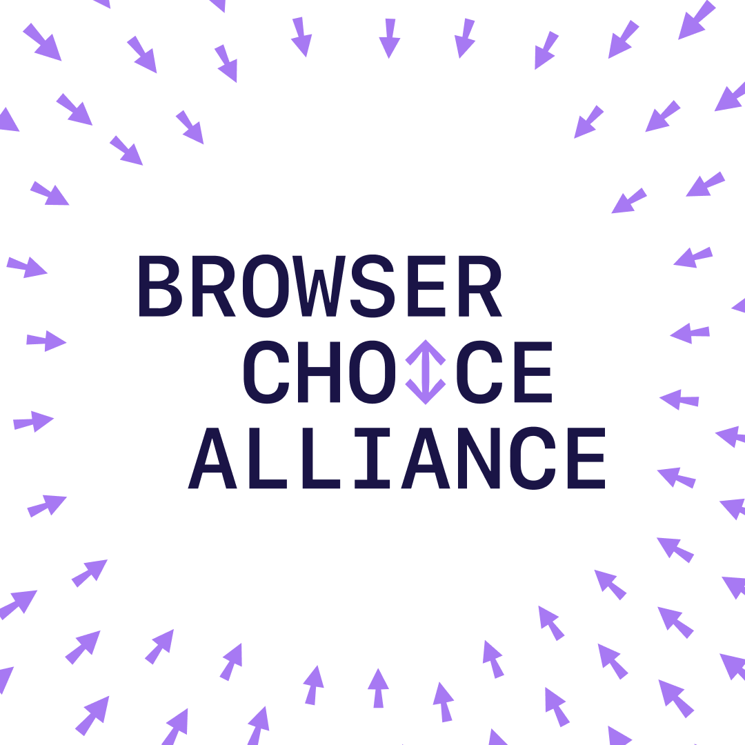 Browser Choice Alliance tweet media
