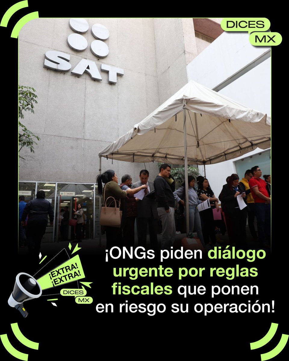 dicesmx's tweet image. 🚨 37 organizaciones de la red @IManifiesta solicitaron al gobierno federal revisar los criterios fiscales que podrían afectar la recepción de donativos. 💰

📌 Buscan soluciones conjuntas que permitan cumplir con la ley sin obstaculizar el trabajo social.

💬 Y tú, ¿qué #DICES?