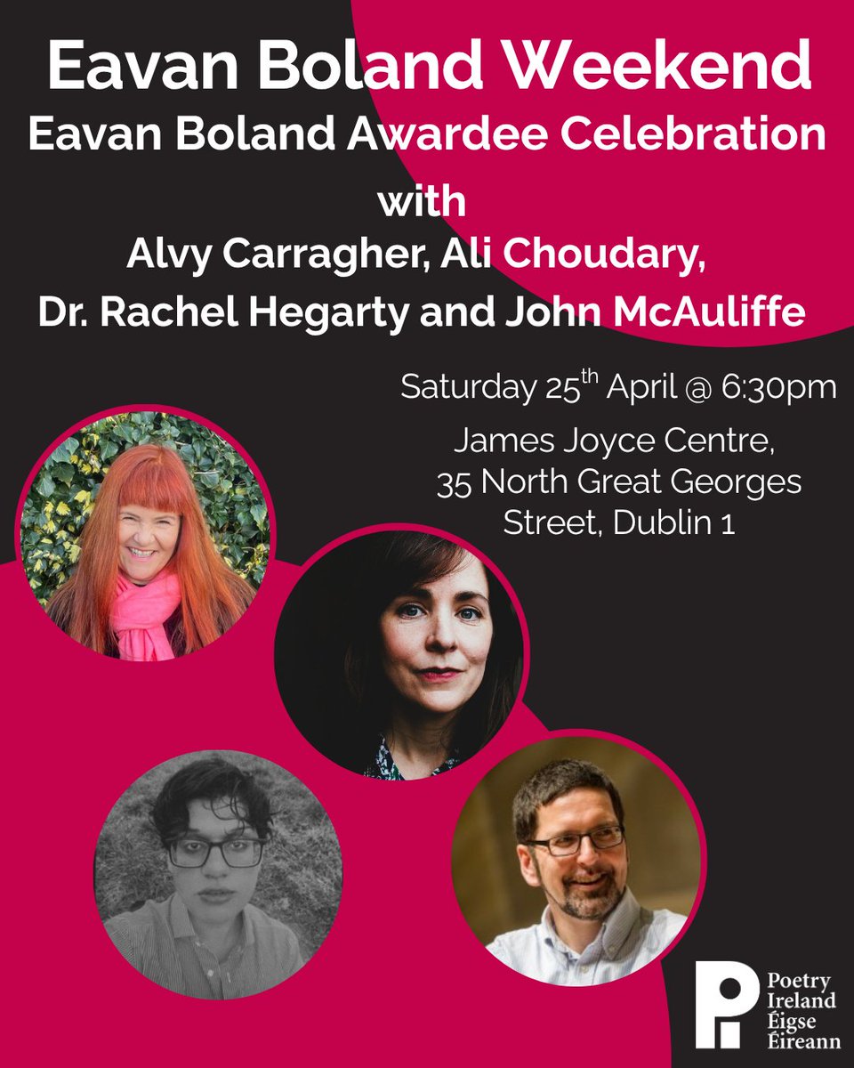 Poetry Ireland / Éigse Éireann tweet media