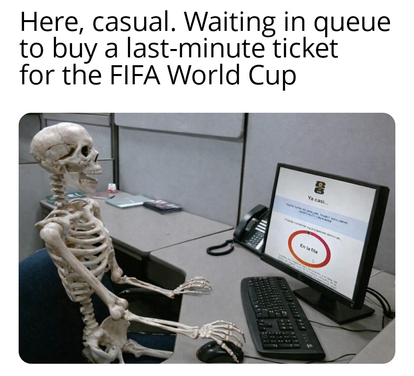 varthdeider's tweet photo. Buying a last minute ticket be like...

#Fifa
#LastMinute
#Tickets https://t.co/kj5DBPiyqA