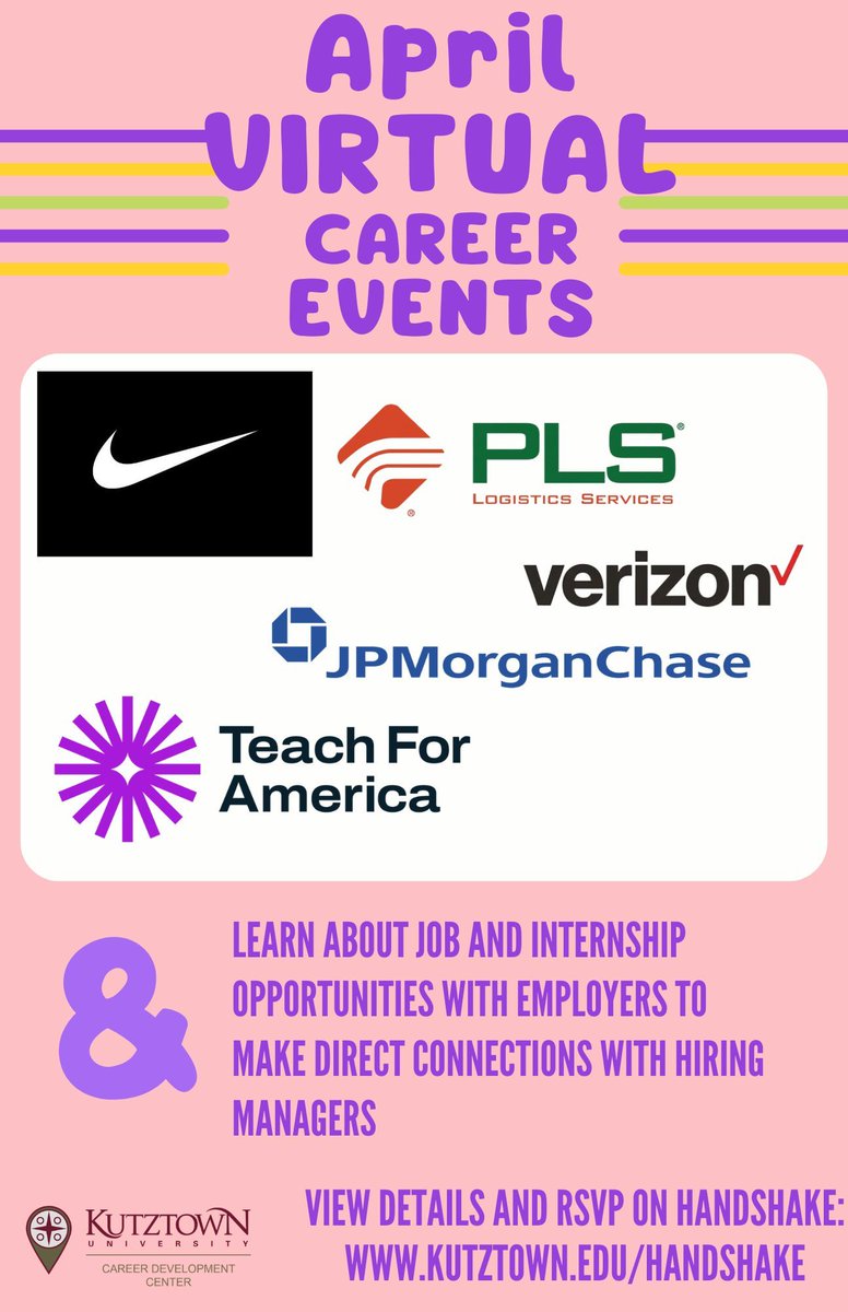 Leap into spring with these April career events! 🪻