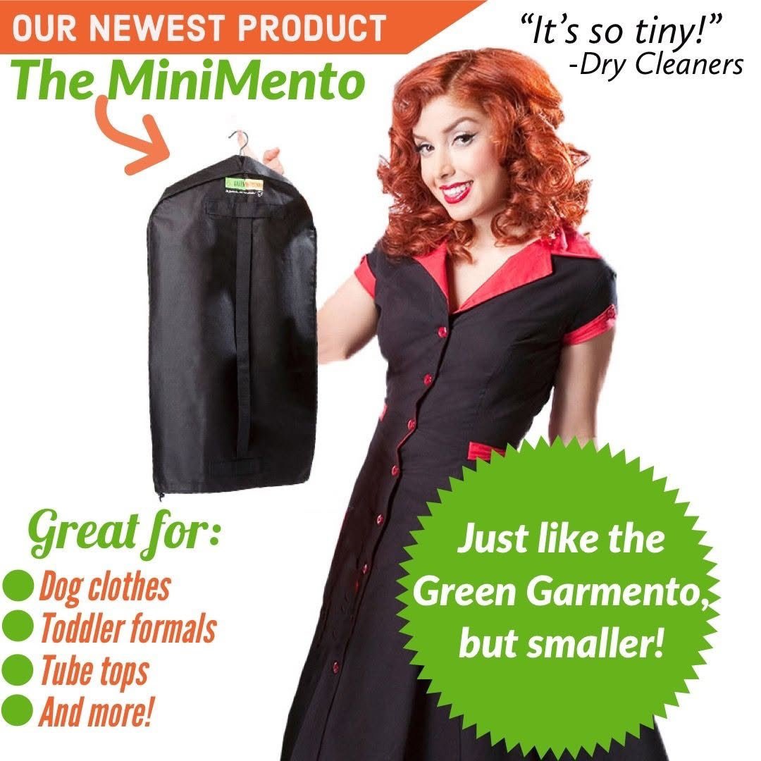 Our newest product, the Minimento! Its so tiny!
#aprilfoolsday #drycleaners #drycleanhumor #greengarmento
