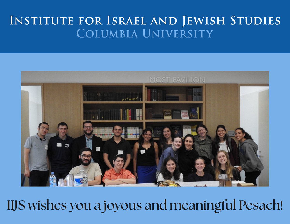 Institute for Israel and Jewish Studies @ Columbia tweet media