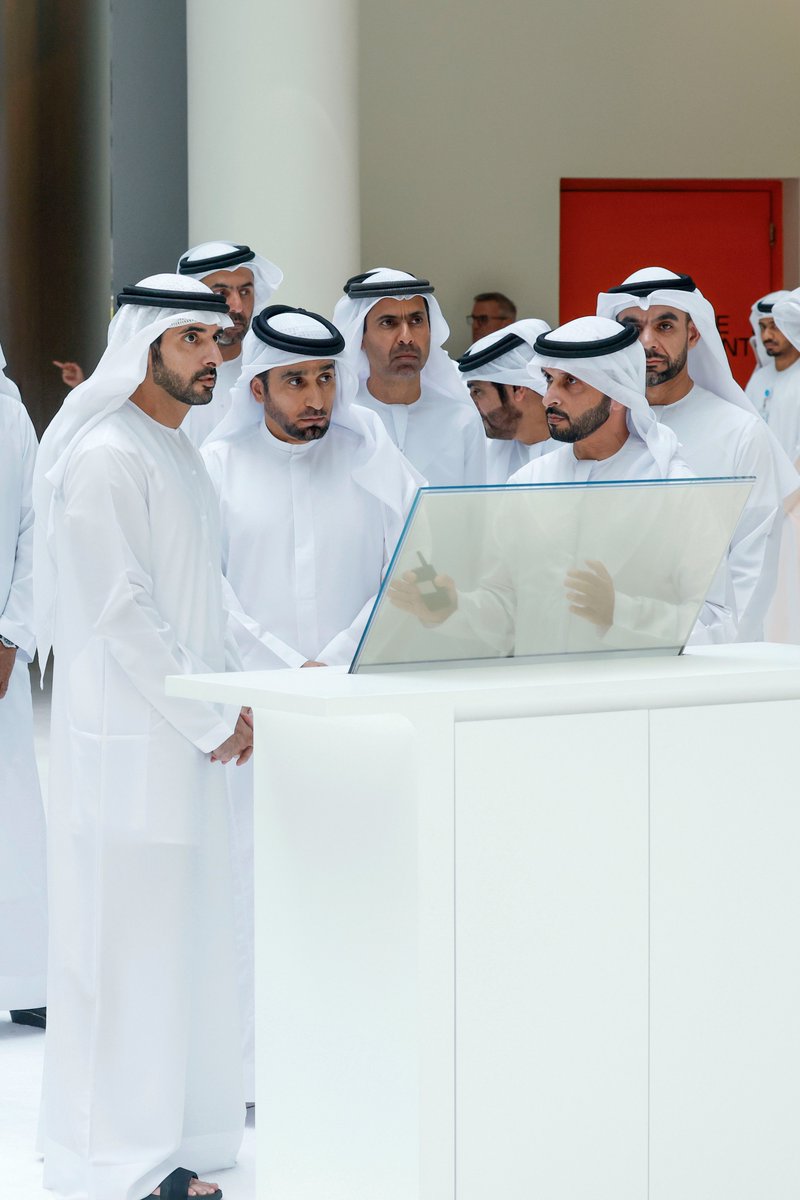 DXBMediaOffice's tweet photo. In a landmark step in Dubai’s digital transformation journey, Hamdan bin Mohammed announces that the emirate has entered a new era in which the city is managed autonomously through data and artificial intelligence, where integrated systems and unified data work intelligently to create a more seamless, proactive, and secure living experience. His Highness’s remarks came during his visit to Digital Dubai.