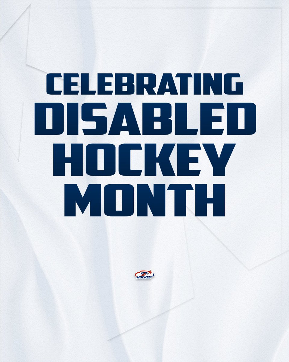USA Hockey proudly celebrates the incredible athletes across Sled, Blind, Deaf/Hard of Hearing, Standing/Amputee, Special and Warrior Hockey, honoring their impact and contributions to the game!