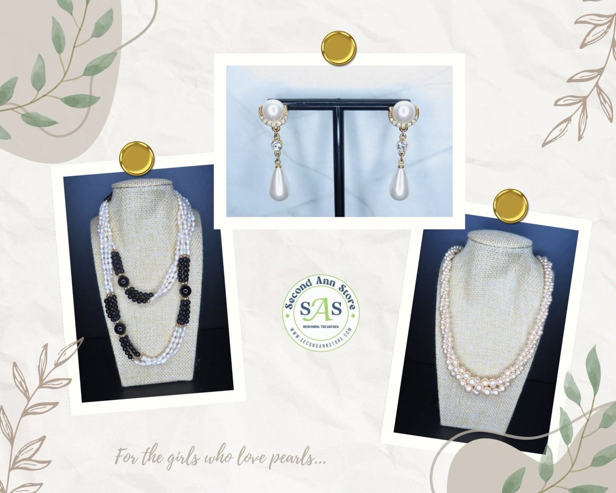 secondannstore's tweet image. For the girls who love pearls… 🤍
Easter-ready and effortlessly elegant ✨

SecondAnnStore.com | Offers always welcome.

#SecondAnnStore #ShopWithSAS #Pearls #ShopSmall #EasterStyle