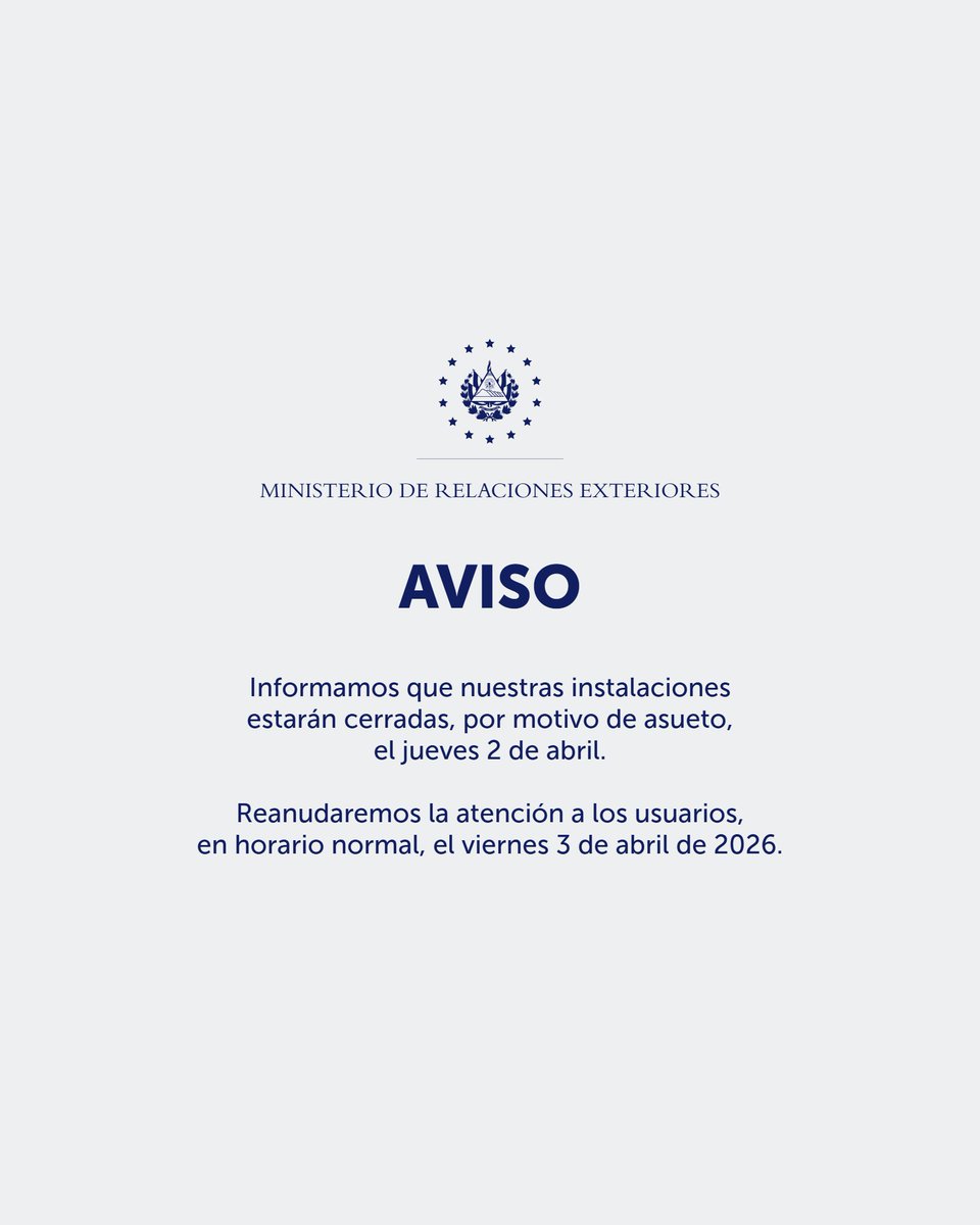 Embajadas de El Salvador en Medio Oriente tweet media