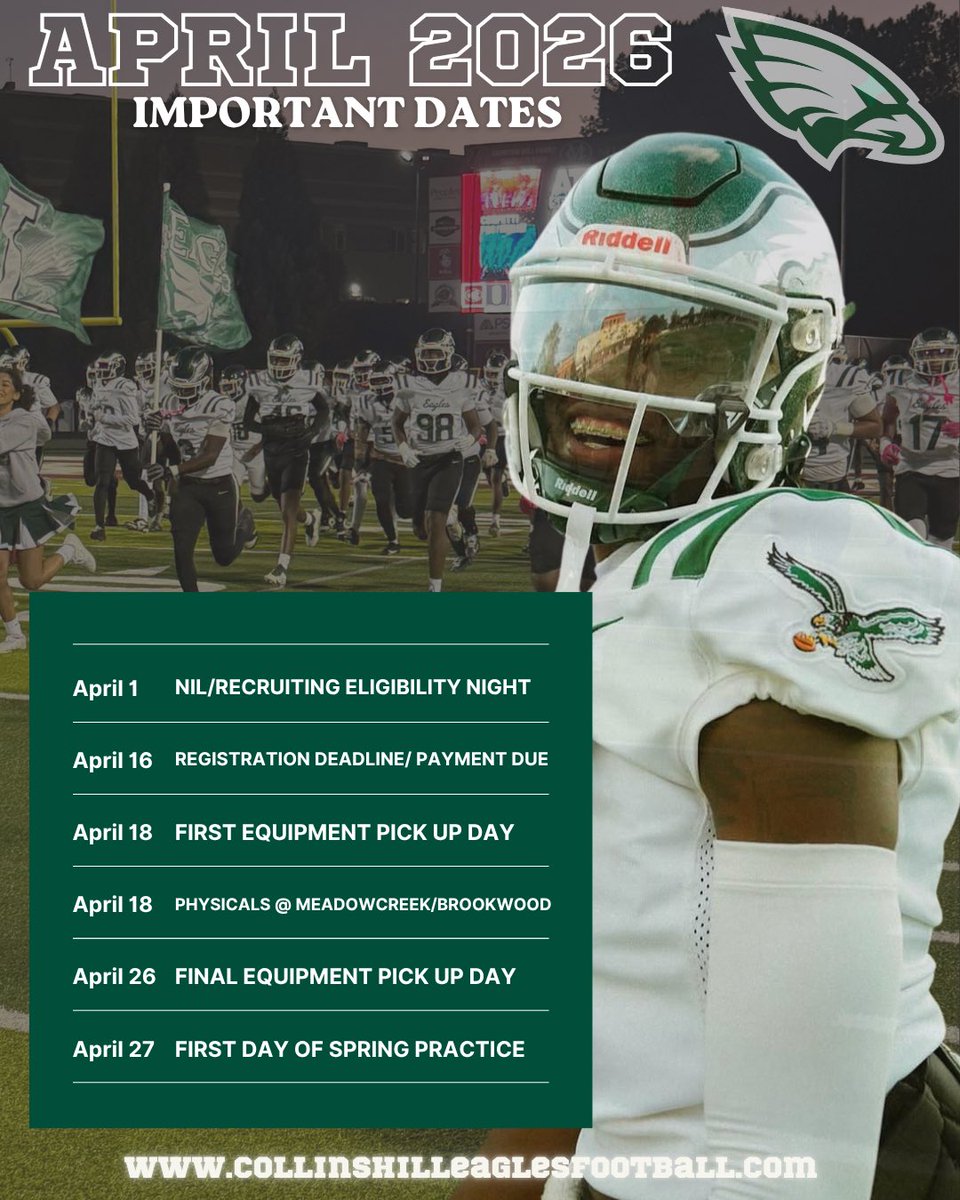 Collins Hill Eagles Football tweet media