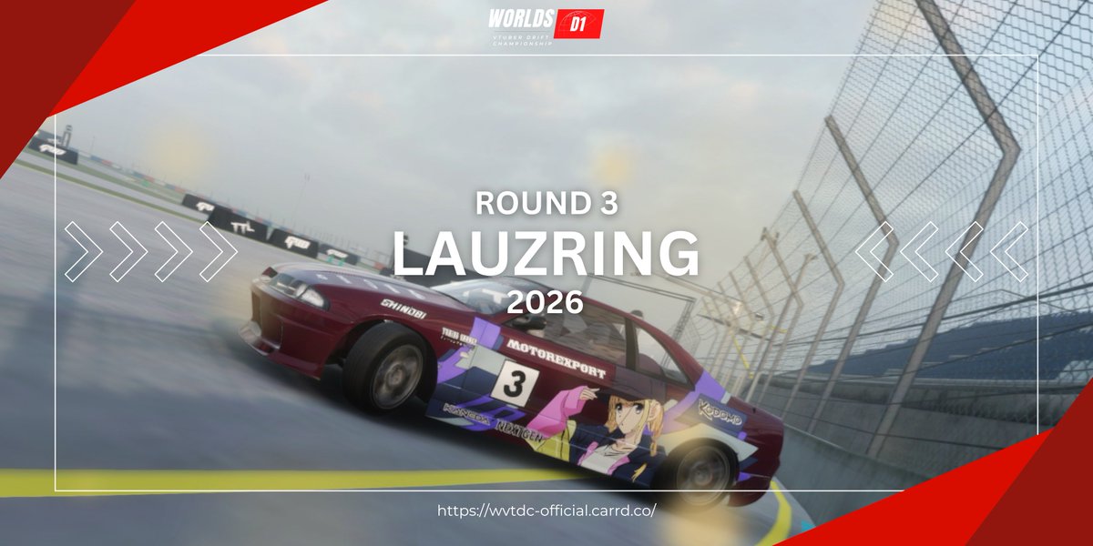 Worlds VTuber Drift Championship Series tweet media