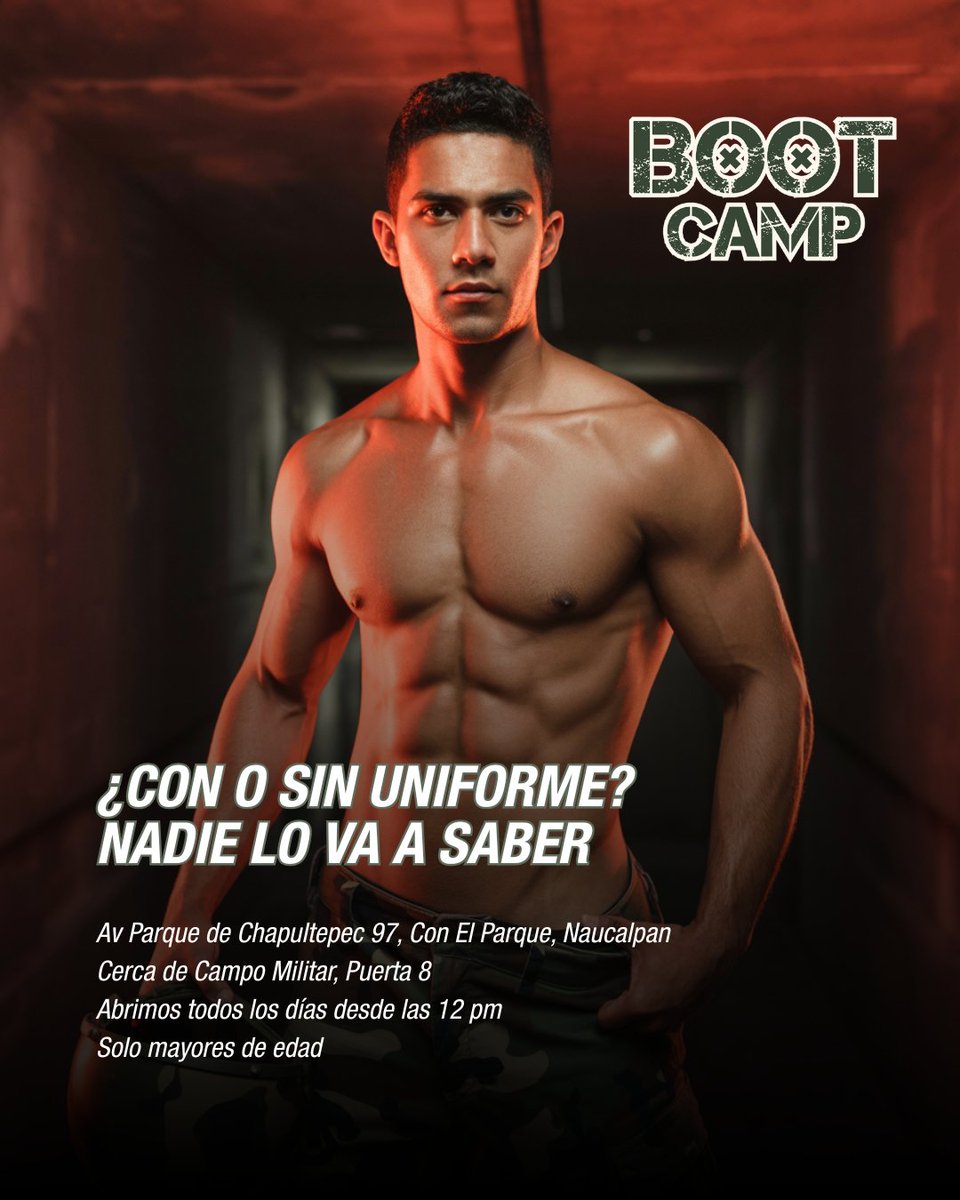 Boot Camp (Erotika Campo Militar) tweet media