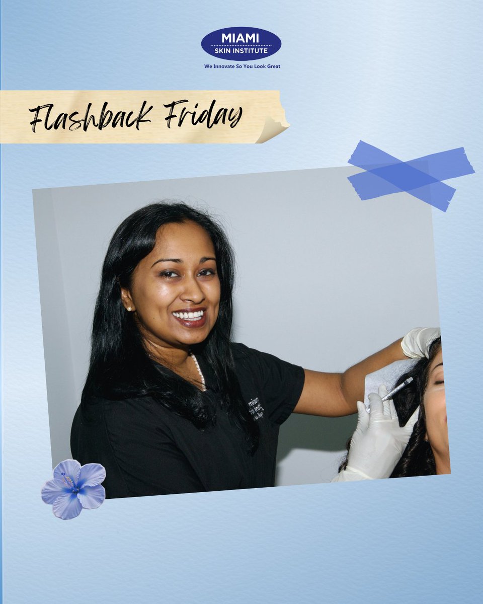 MiamiSkinIns's tweet image. Botox Botox Botox… all day long.
Some things never change — just years of experience added.
#FlashbackFriday #Botox #MiamiSkinInstitute