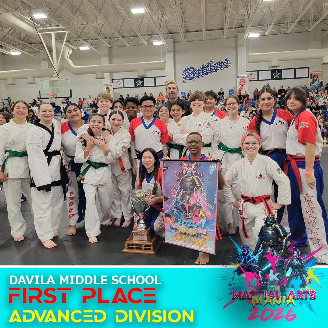 KICKSTART_KIDS's tweet photo. Congrats to our Central Texas MAM winners! 🎉 Creativity, teamwork & powerful performances led the way. 💥Building character through karate—carrying on Grandmaster Chuck Norris’ legacy. 2/2 🥋 https://t.co/frdnGwnizR
#WednesdayMotivation #Karate #Nonprofit #KickstartKids https://t.co/chSMEOiy5X
