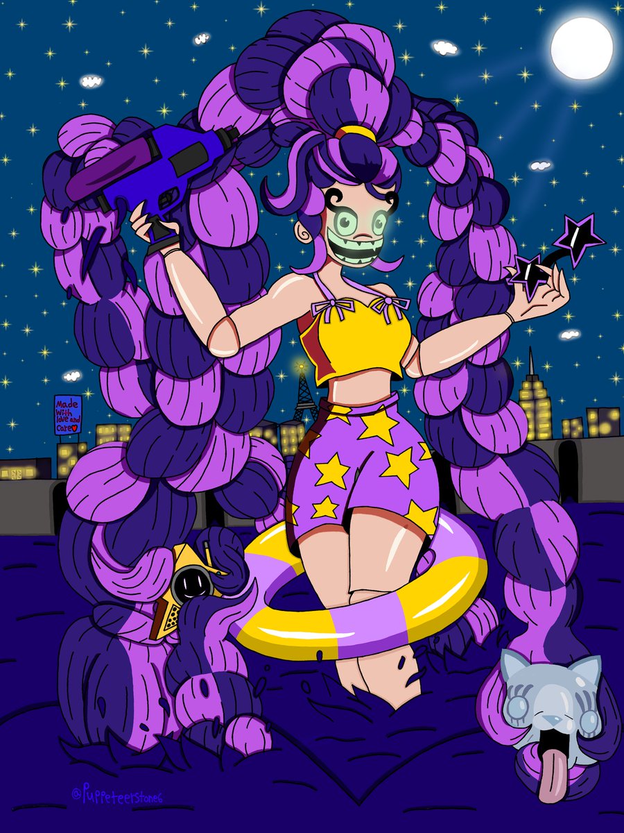 Puppeteerstone6's tweet image. Took me a while with the coloring, but everything else  went smoothly; advice or comments for my art would be much appreciated✨️
#PoppyPlaytimeChapter5 
#lileylovebraids 
#Poppyplaytime