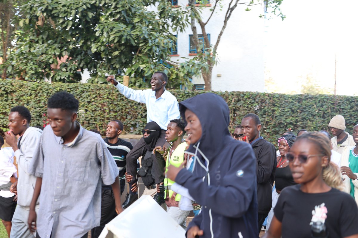 CoopVarsityKE's tweet photo. Democracy is not about winners or losers; it is about representation, participation, and the collective voice of the people. Today, our comrades exercised this fundamental right in the just-concluded @CoopVarsityKE Students' Union (CUKSU) elections.

𝗦𝗮𝗺𝘂𝗲𝗹 𝗢𝘄𝗶𝗻𝗼 𝗢𝘁𝗶𝗲𝗻𝗼, the 𝗖𝗵𝗮𝗶𝗿𝗽𝗲𝗿𝘀𝗼𝗻-𝗲𝗹𝗲𝗰𝘁, is a third-year 𝗕𝗮𝗰𝗵𝗲𝗹𝗼𝗿 𝗼𝗳 𝗦𝗰𝗶𝗲𝗻𝗰𝗲 𝗶𝗻 𝗗𝗶𝘀𝗮𝘀𝘁𝗲𝗿 𝗥𝗶𝘀𝗸 𝗠𝗮𝗻𝗮𝗴𝗲𝗺𝗲𝗻𝘁 𝗮𝗻𝗱 𝗦𝘂𝘀𝘁𝗮𝗶𝗻𝗮𝗯𝗹𝗲 𝗗𝗲𝘃𝗲𝗹𝗼𝗽𝗺𝗲𝗻𝘁 student, whereas 𝗔𝘄𝗶𝗻𝗼 𝗡𝗶𝗰𝗼𝗹𝗲 𝗔𝗵𝗼𝗻𝗼, the 𝗩𝗶𝗰𝗲-𝗖𝗵𝗮𝗶𝗿𝗽𝗲𝗿𝘀𝗼𝗻-𝗲𝗹𝗲𝗰𝘁, is a second-year 𝗕𝗮𝗰𝗵𝗲𝗹𝗼𝗿 𝗼𝗳 𝗠𝗮𝗿𝗸𝗲𝘁𝗶𝗻𝗴, 𝗜𝗻𝗻𝗼𝘃𝗮𝘁𝗶𝗼𝗻, 𝗮𝗻𝗱 𝗧𝗲𝗰𝗵𝗻𝗼𝗹𝗼𝗴𝘆 student, both in the School of Co-operative and Community Development.

Comrades have spoken through the ballot, shaping the future of student leadership. Here’s to representation, unity, and a new chapter of service. 𝗖𝗼𝗻𝗴𝗿𝗮𝘁𝘂𝗹𝗮𝘁𝗶𝗼𝗻𝘀 𝘁𝗼 𝘁𝗵𝗲 𝗻𝗲𝘄𝗹𝘆 𝗲𝗹𝗲𝗰𝘁𝗲𝗱 𝗦𝘁𝘂𝗱𝗲𝗻𝘁 𝗚𝗼𝘃𝗲𝗿𝗻𝗶𝗻𝗴 𝗖𝗼𝘂𝗻𝗰𝗶𝗹!
https://t.co/ai22wGNVa2
#EmpoweringCommunities #CUKSUElections2026