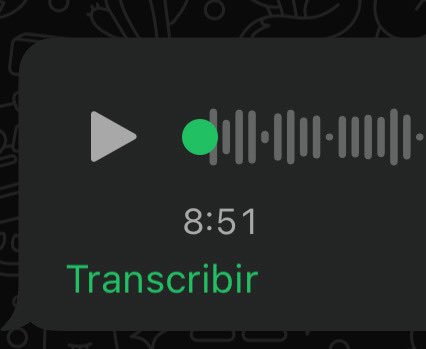 Mi vieja me manda un audio de casi nueve minutos. Me debe estar mandando relato de la amiga de Fini y Tati, sino no se entiende.