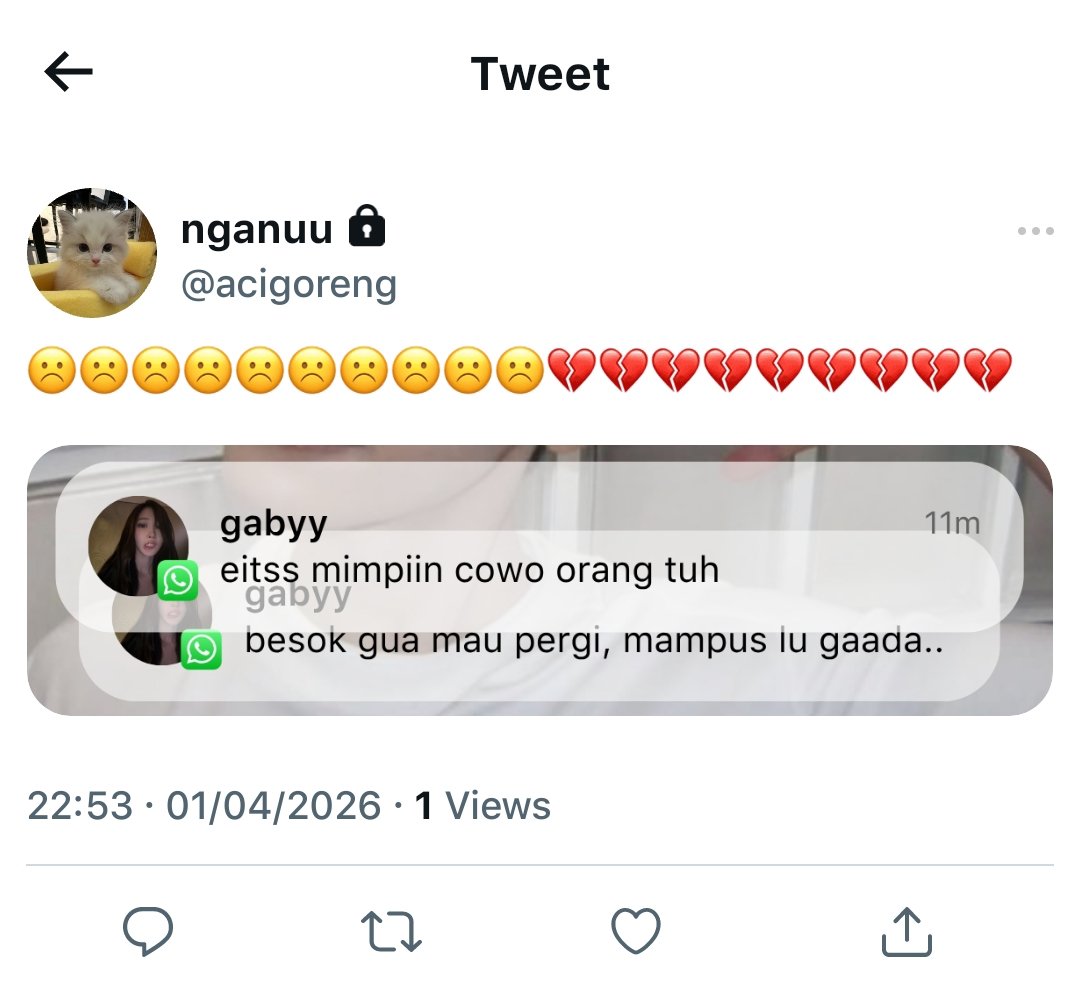 spesaeternaa's tweet photo. sama aku ajalah klo bgtuh https://t.co/2SGGWba4q1