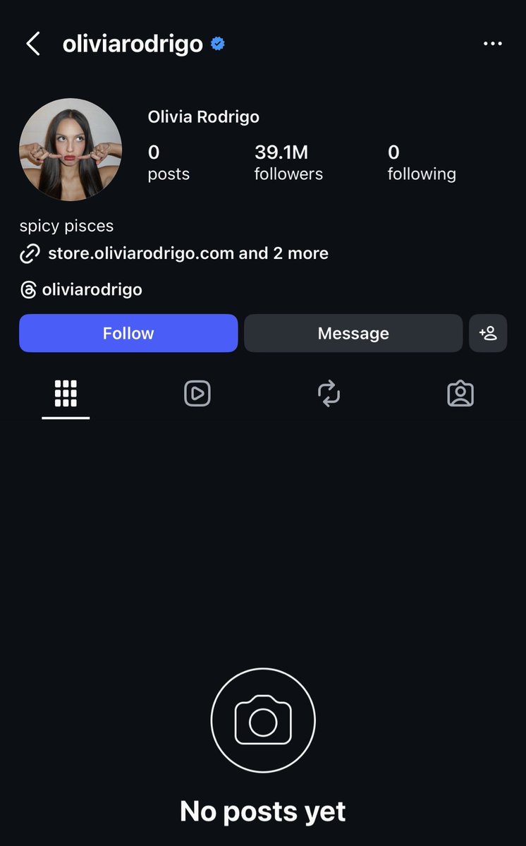 Access Olivia Rodrigo tweet media