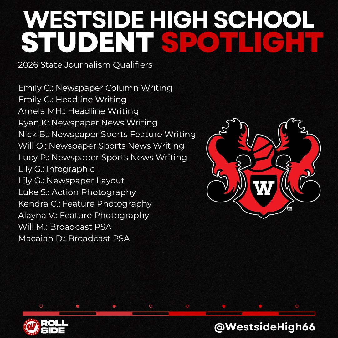 Westside High School tweet media