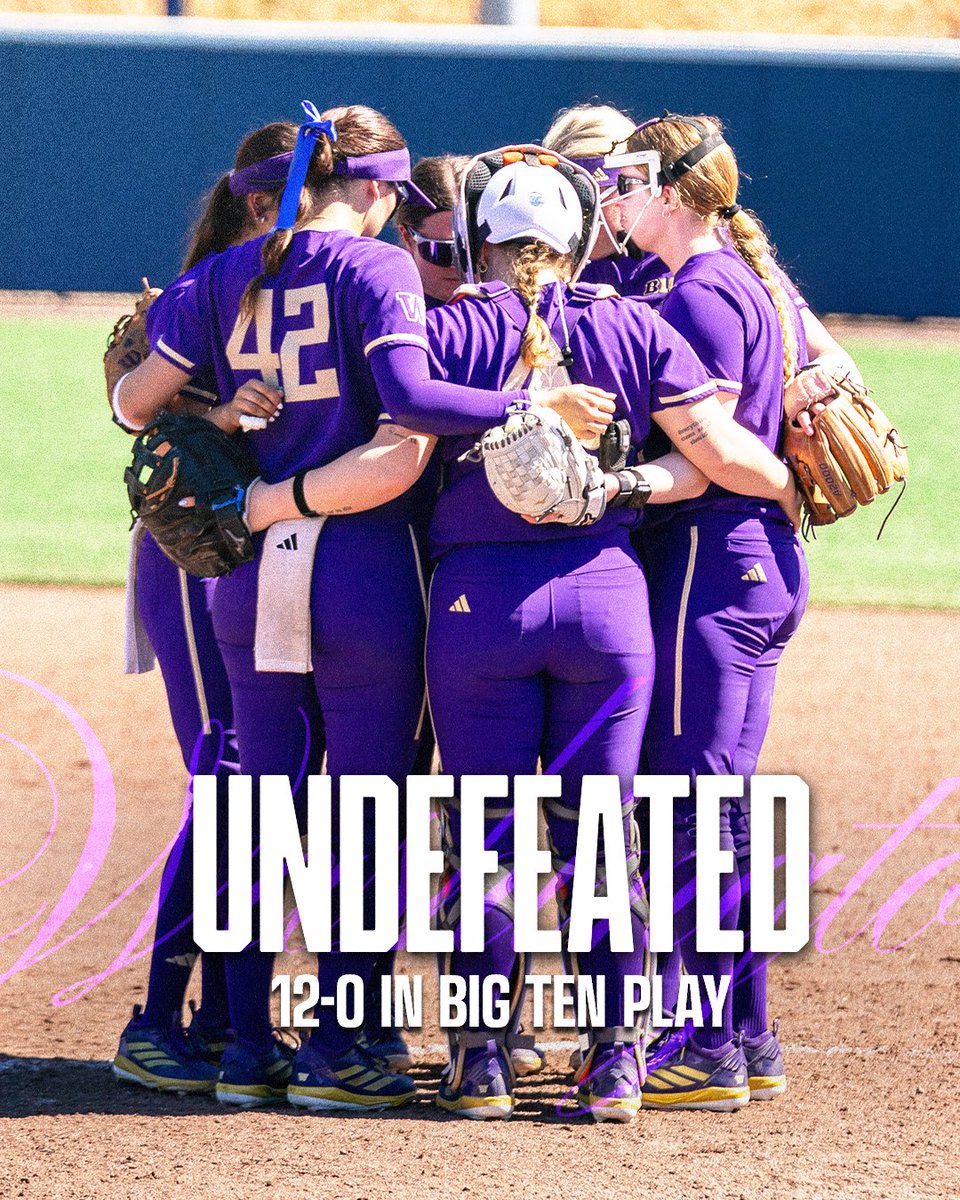 Washington Softball tweet media