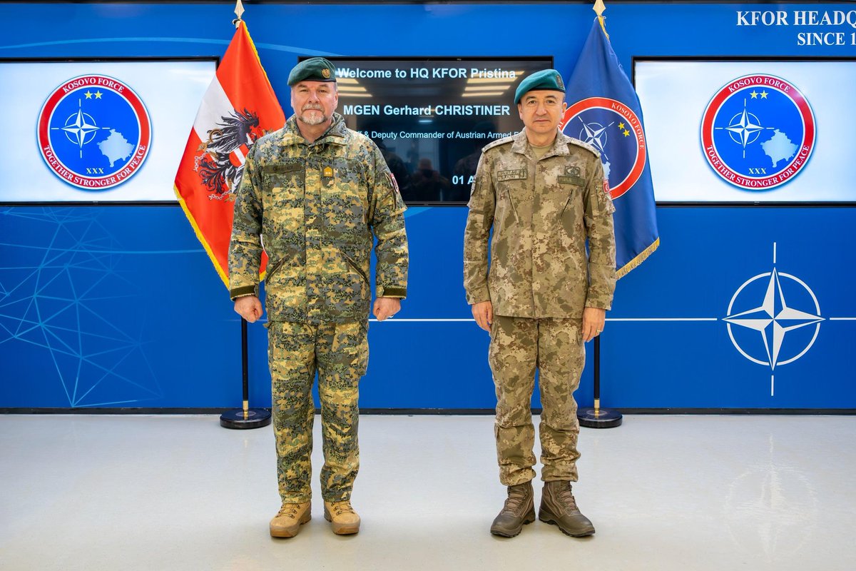 NATO Kosovo Force - KFOR tweet media