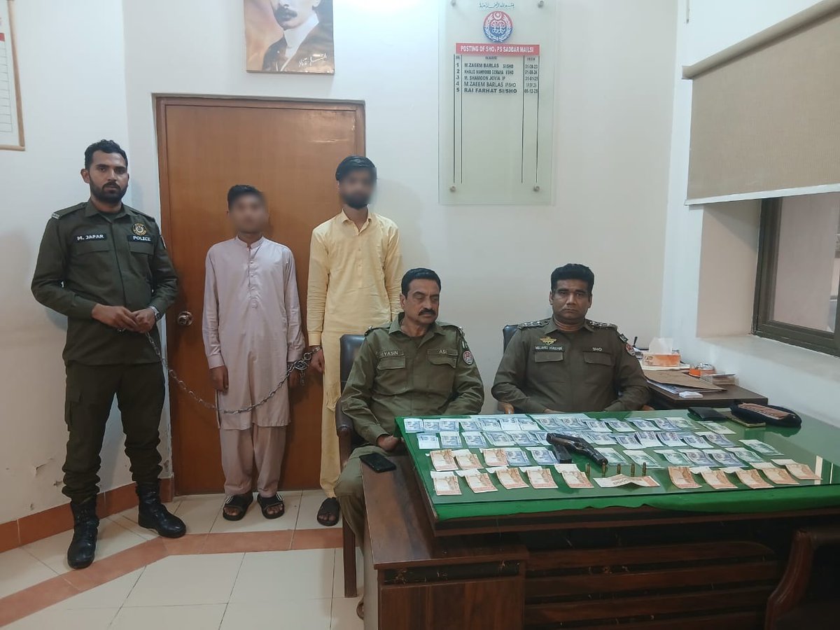 Vehari Police tweet media