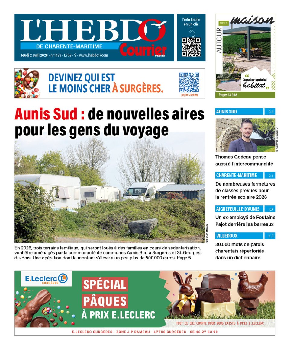 L'Hebdo de Charente-Maritime tweet media