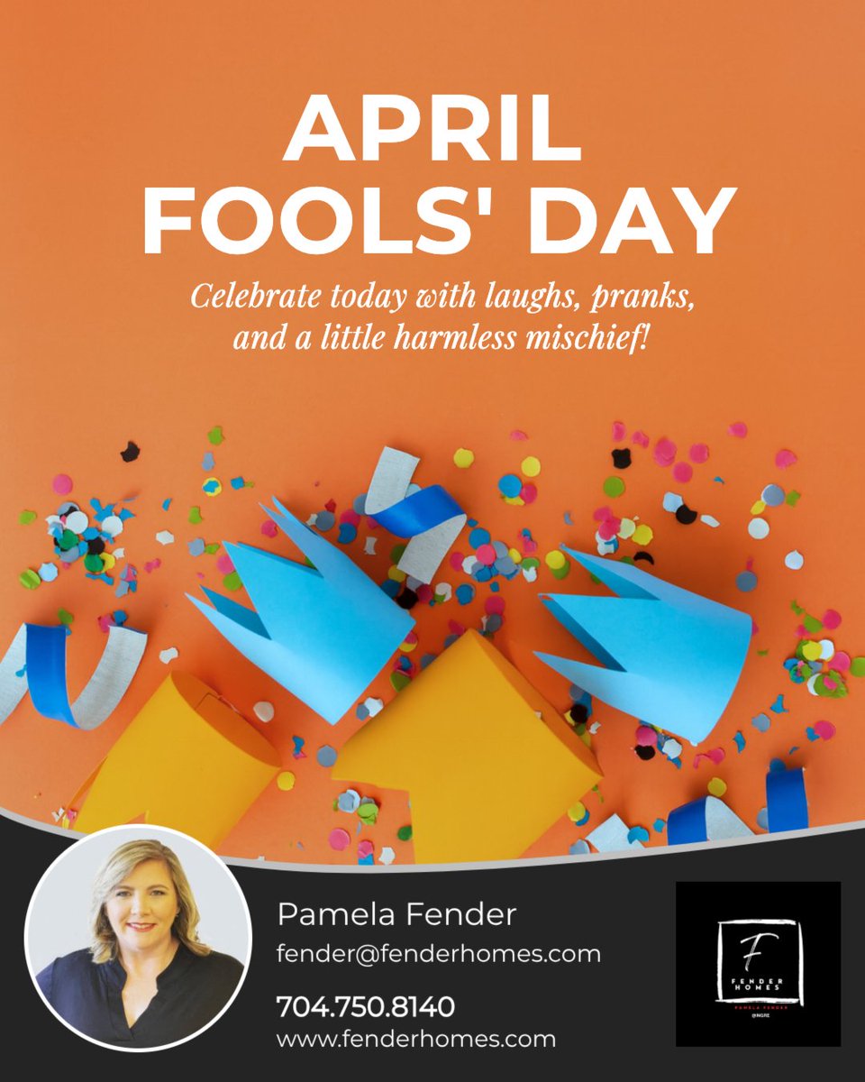 pmp1074's tweet photo. Happy April Fools’ Day! 😜🎉 Time to embrace a little mischief, share some laughs, and maybe pull a harmless prank or two—just don’t be surprised if the joke’s on you! https://t.co/oGaC07pvVN