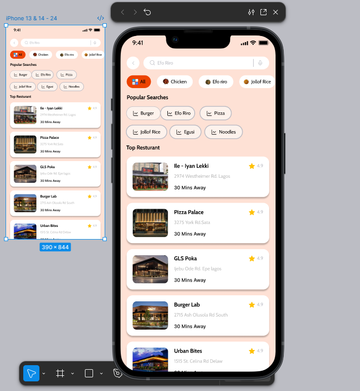 ShooWeb3's tweet photo. Food delivery, but smarter 🍔📍

Designed a modern app experience that makes discovering meals effortless — from quick search to real-time map tracking and personalized favorites. https://t.co/HoZxVIyO1t