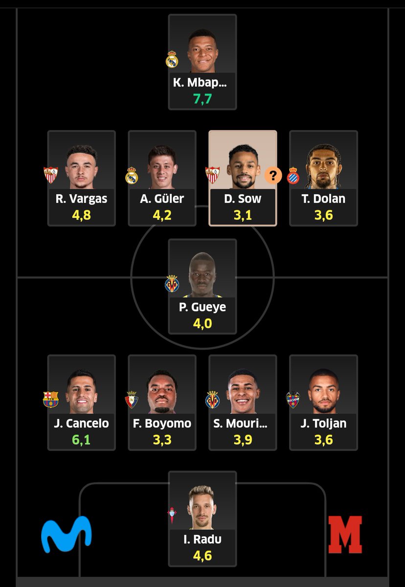 Movistar Fantasy MARCA tweet media