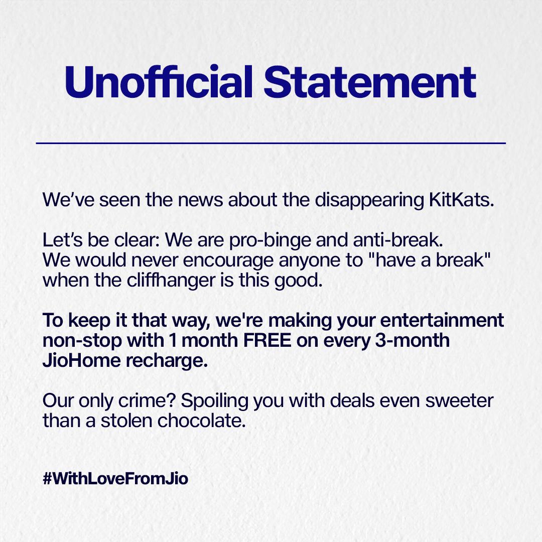 Reliance Jio tweet media