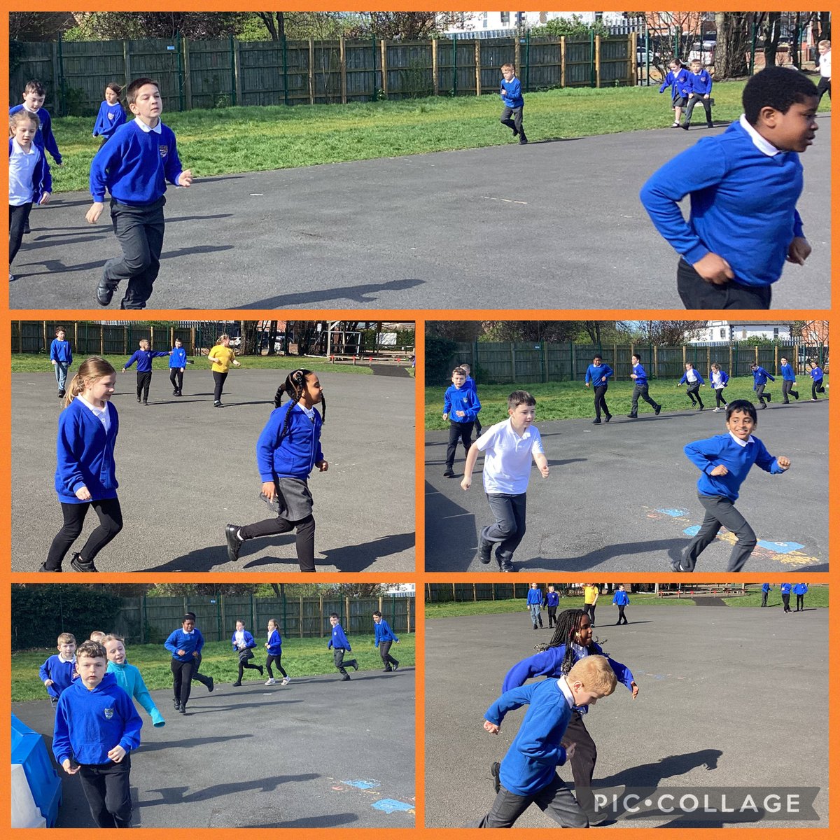 St_Josephs_Prim's tweet photo. Year 4 took part in the @_thedailymile Active Mile Challenge today which is a fantastic UK-wide initiative where school children run, jog, or walk at least 8 laps of the school yard to improve physical and mental health 🏃‍♀️‍➡️🏃‍➡️🏃‍♂️‍➡️#ActiveMile @NorthTynesidePE https://t.co/9ZPLyKzjgV