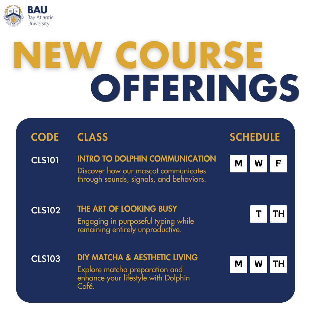 Bay Atlantic University tweet media