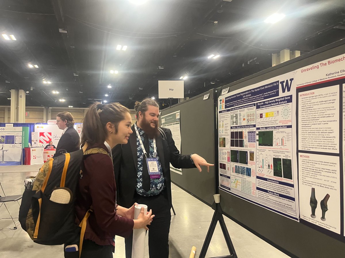 TARE_Lab's tweet photo. We also enjoyed our time at @ORSsociety #ORS2026 in Charlotte! Anika was nominated for a research award in the meniscus section of presentations, and Susy and John had successful poster sessions. 

See more from both conferences on our website here: https://t.co/QoNJi5DMQ5 https://t.co/PUko1iig3A