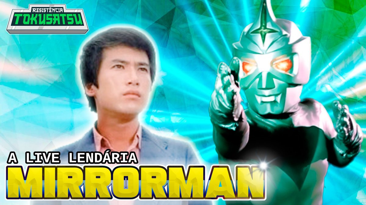resistenciatoku's tweet photo. FALA AÍ GURIZADA MEDONHA!!
Primeiro de abril mas aqui vamos ser francos com vocês:
20:00 É HORA DE MIRRORMAN!!
Um clássico da Tsuburaya na pauta de quarta.
Venha conhecer o resplendor do guerreiro reflexivo.
#mirrorman #ミラーマン #tokusatsu
Link abaixo:
https://t.co/hZzPXKms3j https://t.co/tD1ALJWgDM