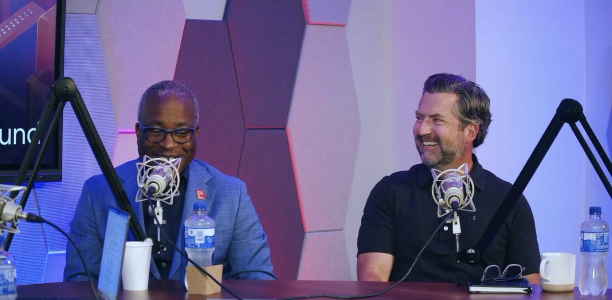 What is the secret sauce to #AI adoption? Find out from Michael Bush (<a href="/MBushGPTW/">Michael C. Bush</a>), CEO of <a href="/GPTW_US/">Great Place To Work Official</a>, and Mike Taylor (<a href="/taylormikep/">Mike Taylor</a>), CTO of <a href="/wwt_inc/">World Wide Technology</a>. It's a recipe for success!

Listen now 🎧 ms.spr.ly/6015QLDJD