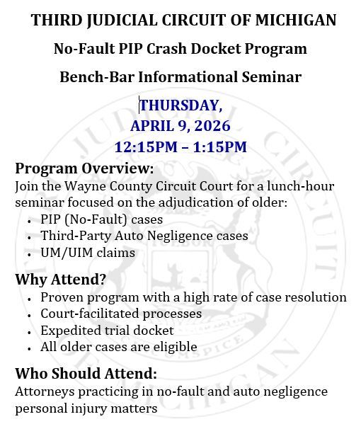 3rd Circuit Court MI tweet media