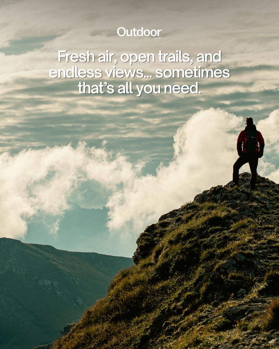 OutdoorTasteUS's tweet image. 🌿 It’s in the quiet moments outdoors where everything feels simpler, just you, the path ahead, and the world stretching endlessly around you.
#OutdoorLife #ExploreTheUS #WanderMore #NatureEscape #OutdoorTasteAndTour