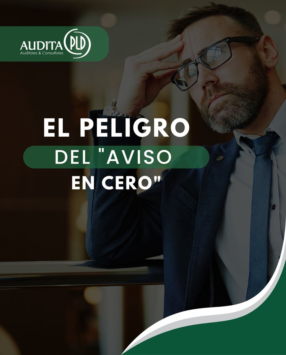 AuditaPld's tweet photo. ¿Reportar "Sin Operaciones" ante la autoridad? Cuidado: no es un simple clic, es una declaración técnica que debe estar sustentada. 📉⚠️

En el marco de la LFPIORPI, el "Aviso en Cero" es un foco rojo de sanciones por dos razones críticas que detectamos en Audita-PLD: https://t.co/lG1bbmCpAu