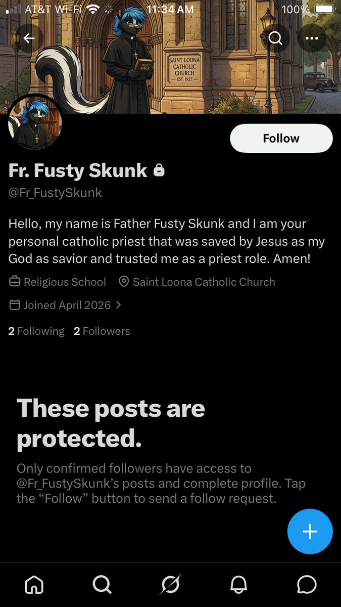 Fusty The Skunk is a Pedophile tweet media