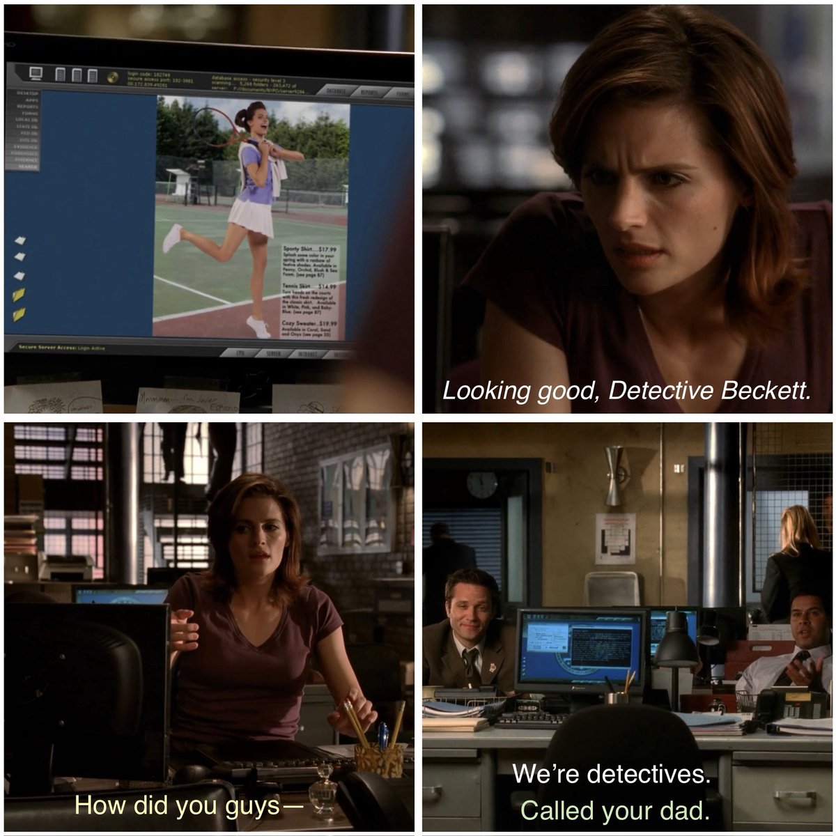 out of context castle tweet media