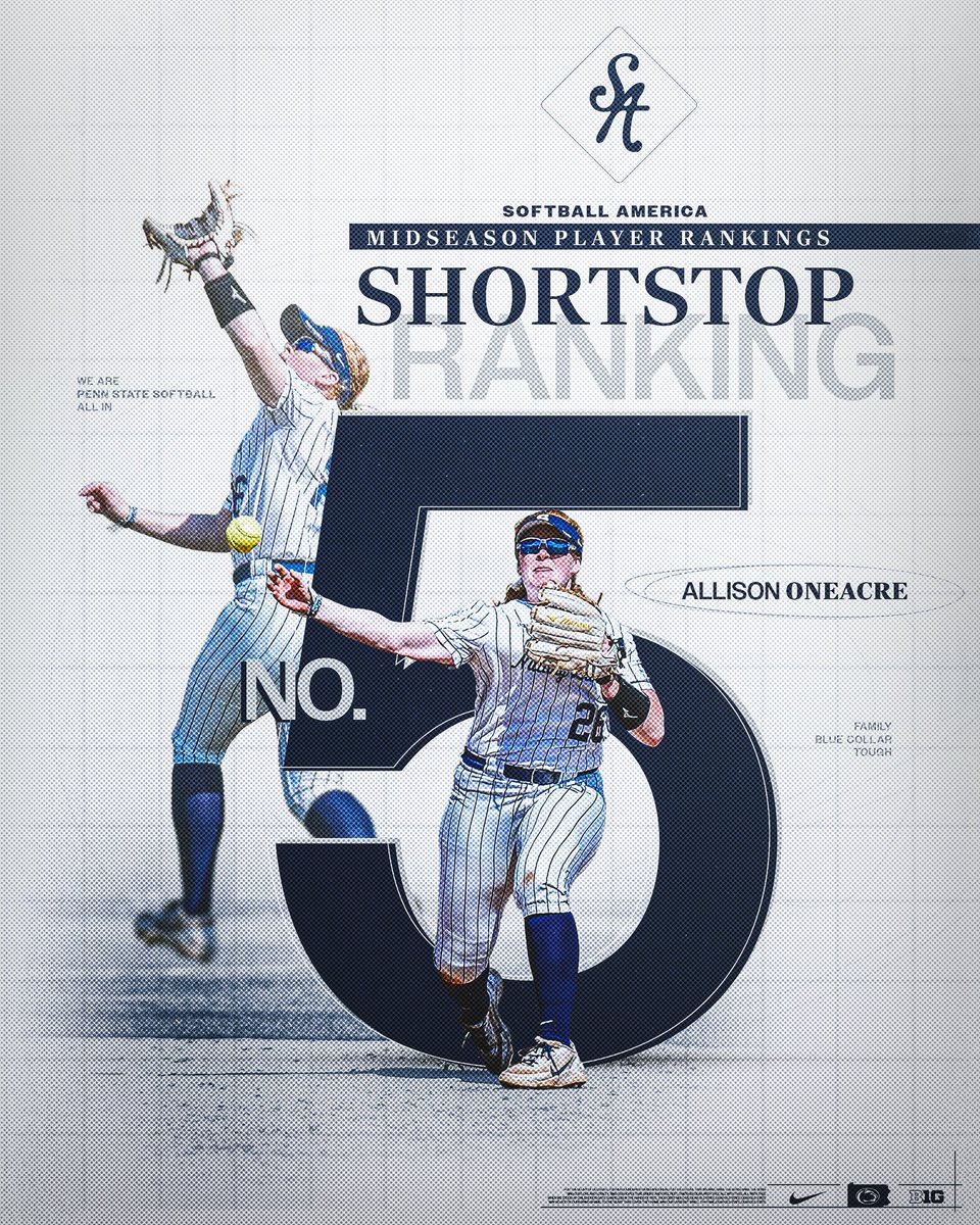 PennStateSB's tweet image. the no. 5️⃣ shortstop in the land.

#WeAre | #AllIn