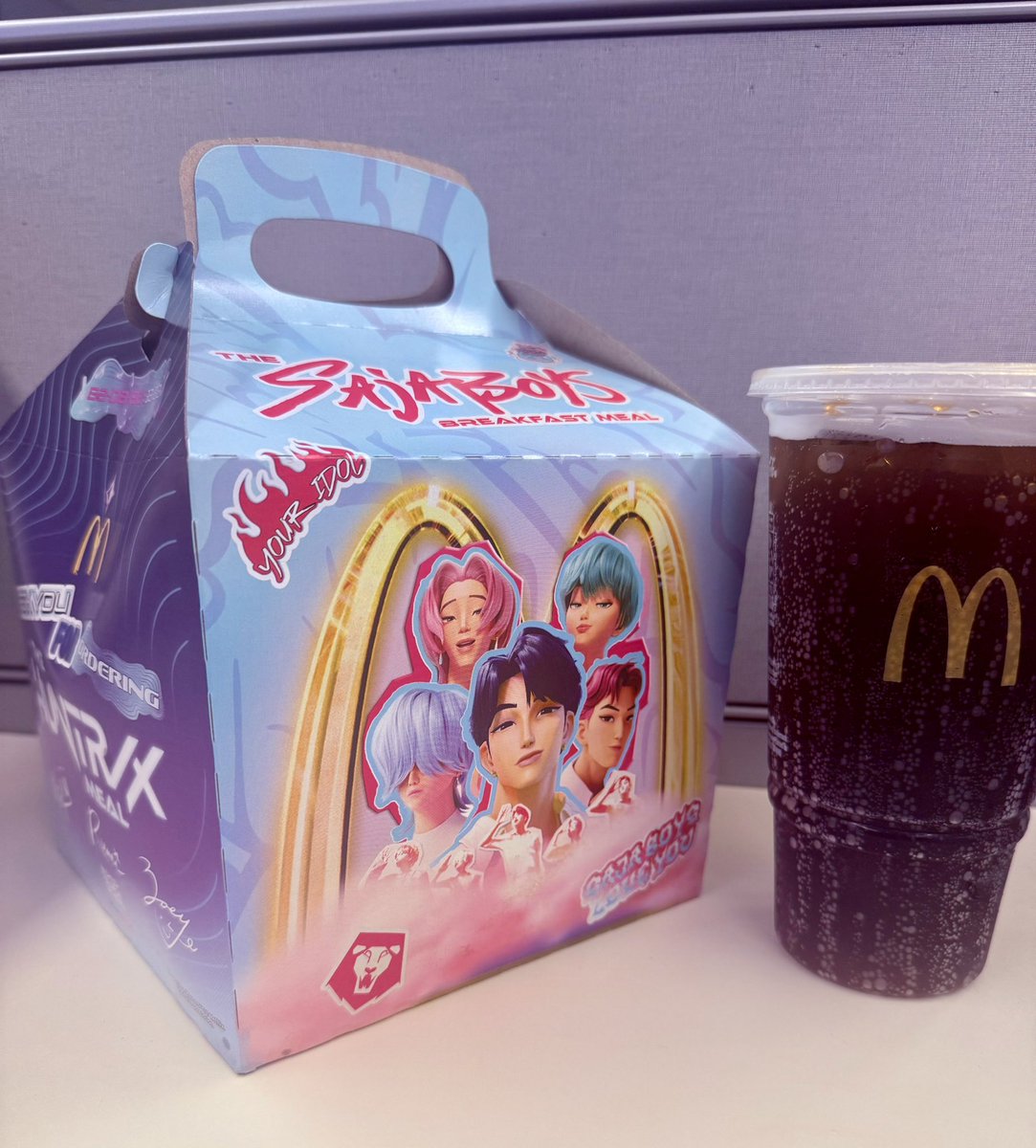 jduq24's tweet image. #DJM—it was gonna happen!! @netflix @McDonalds @KPDH_popup 🇰🇷😈🫰😎🤙🏼