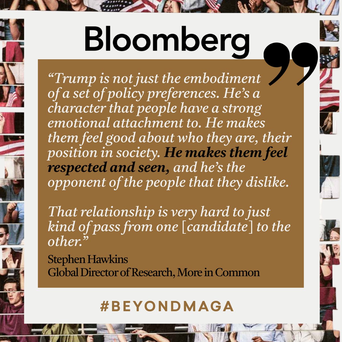 More in Common US tweet media