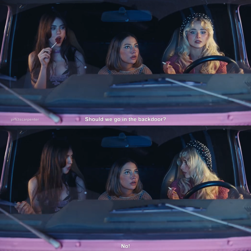 prfctscarpenter's tweet photo. on our way to pretty girl avenue 🩷 https://t.co/HmoxIvi3Oa