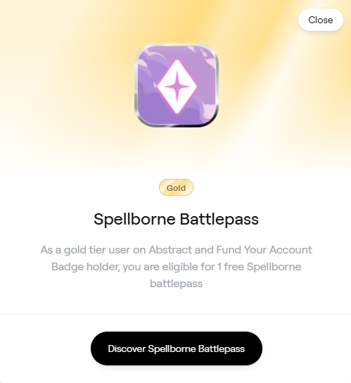9bitCrafty's tweet image. don't forget to snag your FREE @spellborne Battle Pass

from your friends at @AbstractChain 

check your Rewards page under the new Perks section 🌟

i just started playing this one, and it's definitely enjoyable! check it out!

#SpellborneCreate