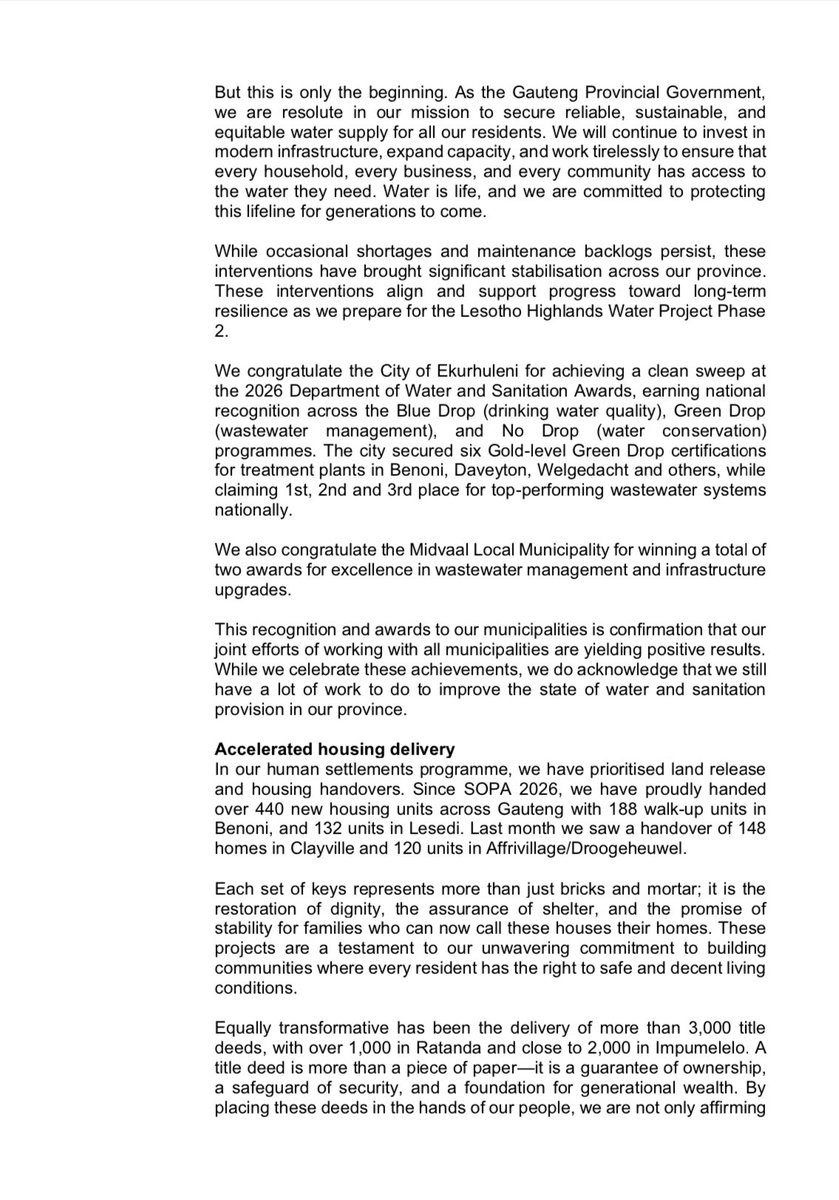 Gauteng Provincial Gov tweet media