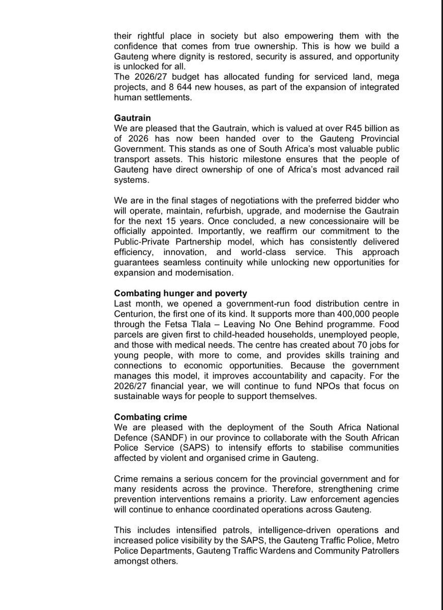 Gauteng Provincial Gov tweet media