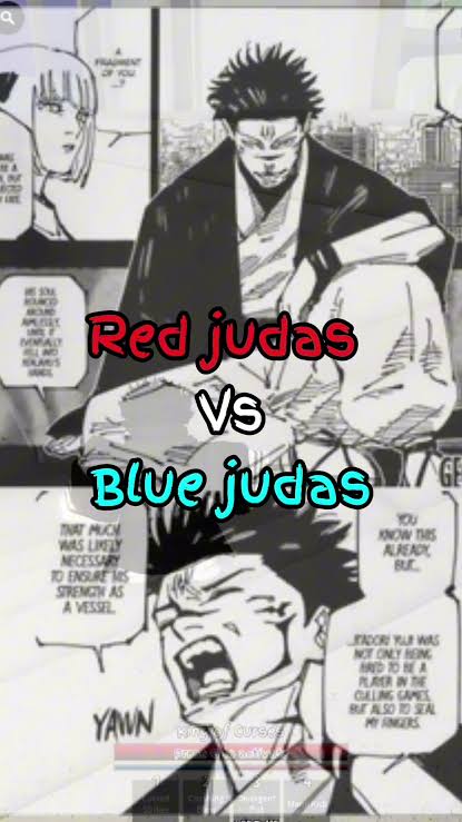 LIFES59's tweet image. Judas azul vs judas vermelho